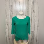 The Limited Green blouse  Photo 1
