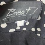 Beat Womens Dress Size XS Black White Polka Dot Pockets Fun Flirty Short Vintage Photo 7