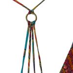 Hale Bob  Turquoise Blue Long Beaded Front Dress size medium Photo 2