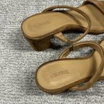 Soludos  Ines Sandals Womens 9.5 Suede Boho Festival Block Heels Slip On Walnut Photo 6