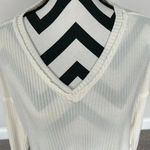 Wild Fable White Fable Cream Long Sleeve Ribbed Sweater Sz XS Photo 2