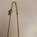 Gold and rhinestone bar necklace Photo 2