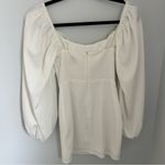 Princess Polly EUC  Lillie Long Sleeve Mini Dress White - Size 0 Photo 6