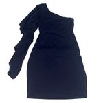 Susana Monaco Ruffle Sleeve One Shoulder Bodycon Dress* Photo 1