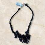 Free People NWT  Kalua Shell Necklace in Dark Shell Photo 4