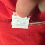 DEREK LAM 10 CROSBY Red Black Dress Venetian Will Blend Lamkin Leather Size 4 Photo 8