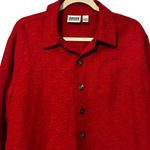 Chico's Chico’s Vintage Silk Linen Blend Button Front Blouse Vanity Size 3 (XL) Photo 2