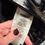 Good American Textured Vinyl Faux Leather Pants Black Size 12/31 Photo 2