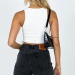 Princess Polly XENA DENIM SHORTS BLACK ECO size 10 nwot Photo 3