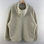 Cabela's CABELA’S Vintage 90s Womens Beige Hooded Zip Up Canada Polartec Fleece Jacket Photo 8