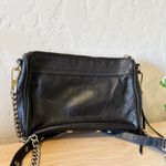 Rebecca Minkoff  | Morning After Clutch MAC Black‎ Leather Crossbody Purse Bag Photo 2