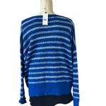 CAbi  New NWT Popular Pullover #6165 blue white stripe Size XL BLUE STRIPE Photo 8