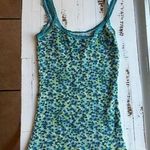 Nollie blue flower tank top Photo 0