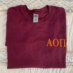 Alpha Omicron Pi Shirt (sorority) Red Photo 2