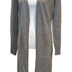 AllSaints Halo Cardigan Gray Open Front Longline Sweater Women's Size 6 Photo 0