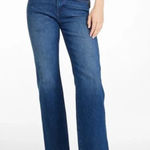 L.L.Bean Sz 33 x 30 Jeans Denim 1912 Mid Rise Straight Leg Lyocell Pockets Blue Photo 0