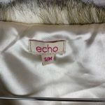Echo New York Vegan Faux Fur Short Sleeve Jacket S/M NWT Photo 2