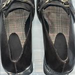 SO  Brown Loafers Chunky Heel with Chain Detail, Y2K, Size 10 Photo 4