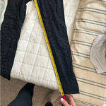 ACTA  Black Leopard Print Capri Leggings Photo 3