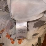 My Danielle flowy Floral Blouse top shirt size medium Orange Photo 5