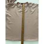 Eileen Fisher Cozy Brushed Terry Hug Top Size S Dusty Pink Soft Boxy Shirt * Photo 5