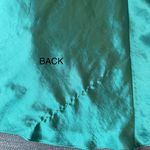 Emerald Green Satin Midi Slip Dress Lace Vintage Size Medium Lingerie Nightie Photo 6