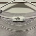 Soul Cycle Raw Hem Crop Crewneck Photo 2
