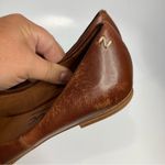 Zodiac Hill flats cognac leather pointed toe size 7 Photo 5