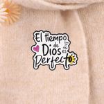 1pc Celestial Quotes Enamel‎ Pin, Zinc Alloy, Multicolor Ideal for Clothes Yellow Photo 1