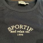 Princess Polly  navy sportif and relax co striker crop tank top 12 Photo 1