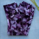 LULULEMON WOMENS 6 Purple Patterned Leggings Photo 6