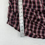 Isabel Etoile Marant Oria Plaid Ruched Dress Black Red White Size 38 Photo 3