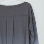 Cato Womens Ombre Crewneck Pullover Tunic Top Size XL Gray Long Sleeve Comfy Photo 8