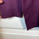 J.Jill  Sweater L/S Blouse Purple V-Neck Pullover Lagenlook Size Large EUC #0656 Photo 3
