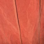 Pam & Gela Lace up Front Long sleeve Utility Dress Burnt orange XS/P Photo 5