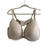 Cacique Cotton Boost Plunge Beige Sz 44DDD Bra Photo 4