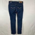 Harley Davidson Harley-Davidson Women’s Jeans Straight Leg Mid-Rise Stretch Denim Dark Indigo 27 Photo 1