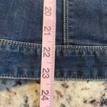 Chico's Platinum Denim Jacket Womens Size 3 (XL) Blue Jean Button Front Pockets Photo 5