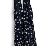 Alexis  Black Dress with White Floral Pattern Size M Photo 7