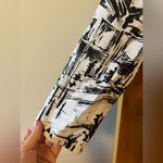 Coldwater Creek  Open Front Blazer Jacket Black White NWT City Town Scene XL Photo 5