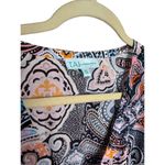 TAJ by Sabrina Crippa Paisley Beaded Midi Dress Sz. S Photo 5