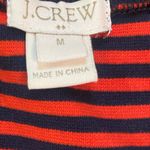 J. Crew Factory Red and Blue Striped Ruffle Hem Tank Top Size M Photo 5