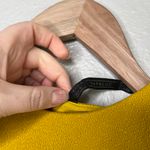 ZARA textured yellow gold crop top size small Photo 6