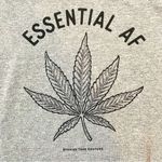 Essential AF 420 Cannabis Sweatshirt Gray Photo 2