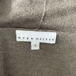 Bryn Walker  Brown Cardigan Long Open Front Size Small Photo 2
