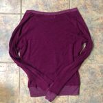 Aerie [] small magenta sweater with sparkles Photo 3
