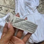 Abercrombie & Fitch White Lace V-Neck Blouse Photo 6