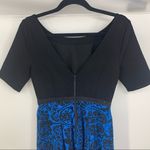 Plenty Tracy Reese Medallion Contrast Frock Dress Size 4 New Blue Photo 5