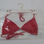 Stella McCartney NEW  Reversible bikini set, Red‎ Photo 4