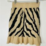 Free People Jen’s Pirate Booty for Siberian Trumpet Beige & Black Skirt Size S Photo 3